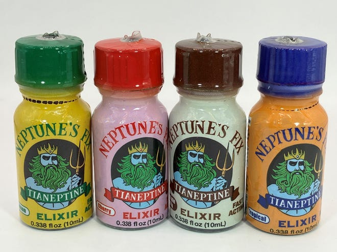 The FDA and CDC say that tianeptine, often sold as Neptune's Fix in elixir or tablet form, has caused seizures, heart issues and cardiac arrest in multiple people.