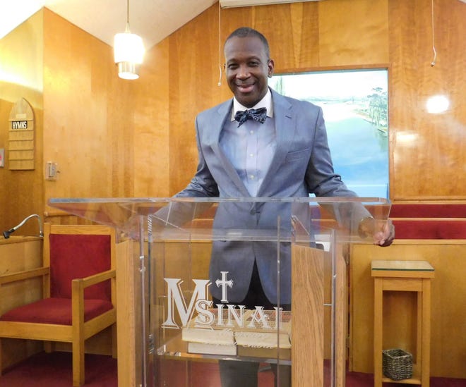 Pastor Jamale Johnson of Mount Sinai Missionary Baptist Church will lead the community children's dedication o June 14. "Jesus loved children," he said, "and we should be doing more to share his love with them."