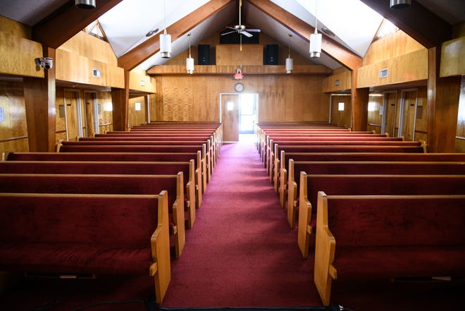Mt. Sinai Missionary Baptist Church on Murchison Road in 2022.