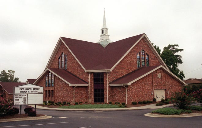 Lewis Chapel Baptist Church and Daycare in 2003.