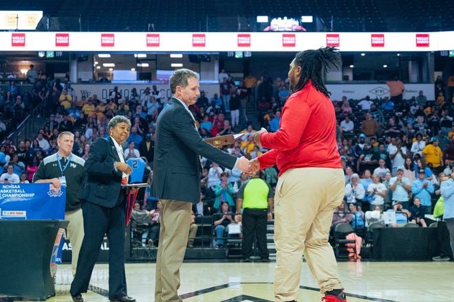 Terry Sanford takes on West Rowan in the 2024 NCHSAA girls' basketball 3A state championship on Friday, March 15, at Lawrence Joel Veterans Memorial Coliseum on Winston Salem.