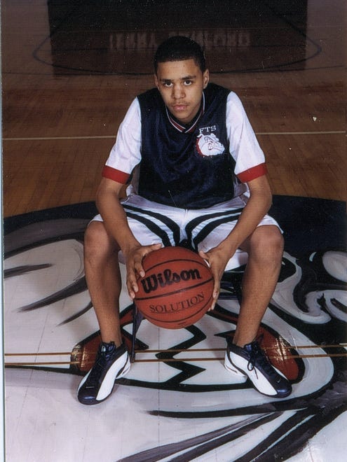 Contributed childhood photo of J. Cole from his mother